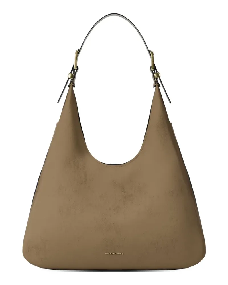 Michael Kors Schultertasche aus Leder - Braun Braun