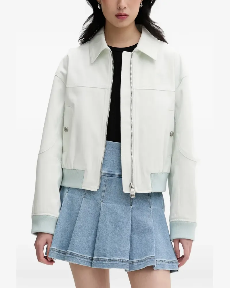 Miss Sixty Jacke mit Kontrasteinsätzen - Blau Blau