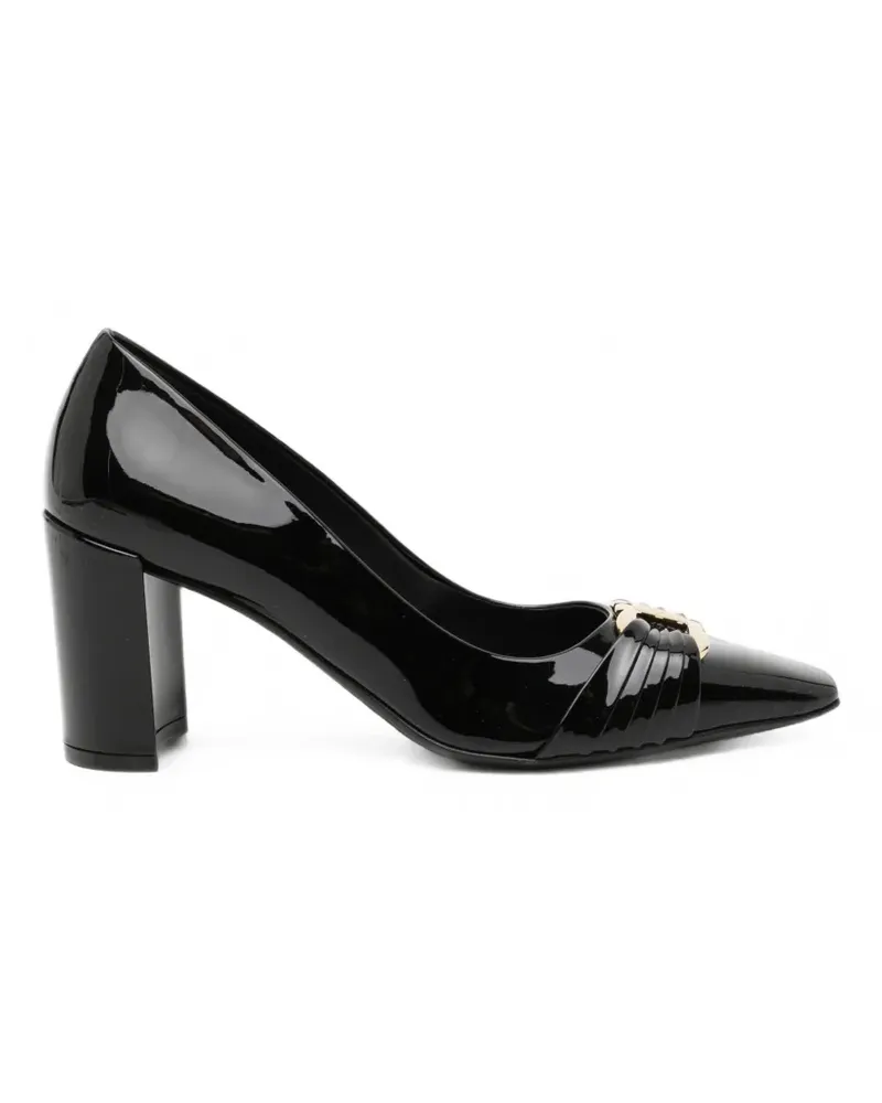 Ferragamo Gancio Pumps 80mm - Schwarz Schwarz