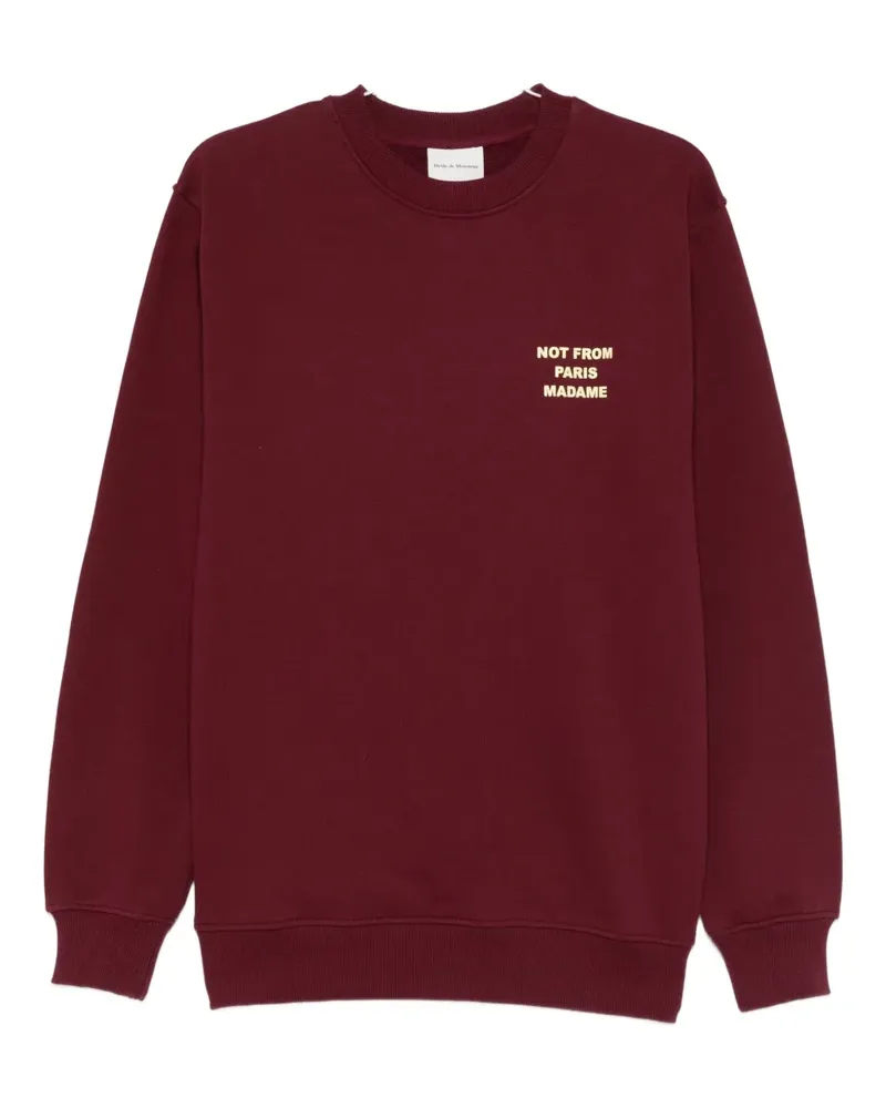 Drôle de Monsieur crew neck sweatshirt - Rot Rot