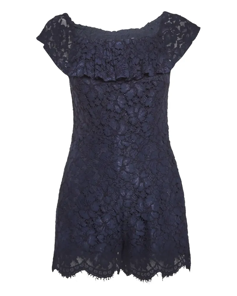 Sandro Pre-owned Playsuit mit Spitze - Blau Blau