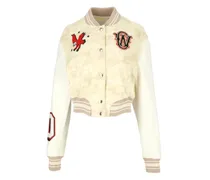 x Rita Ora NYC bomber jacket - Weiß
