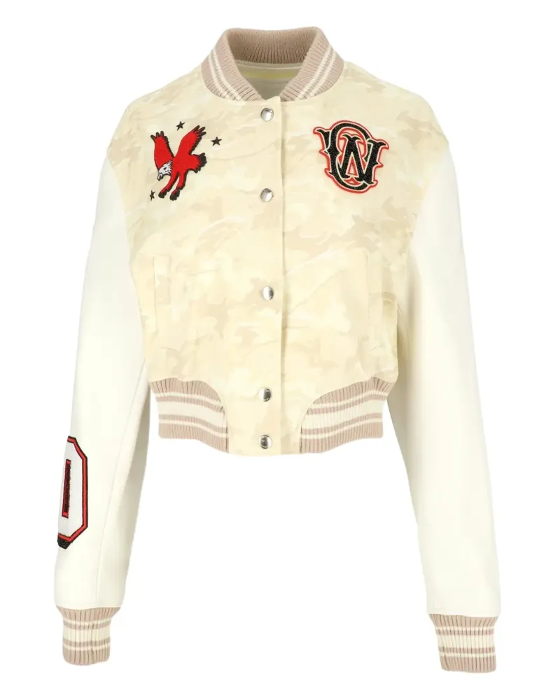 OFF-WHITE x Rita Ora NYC bomber jacket - Weiß Weiß