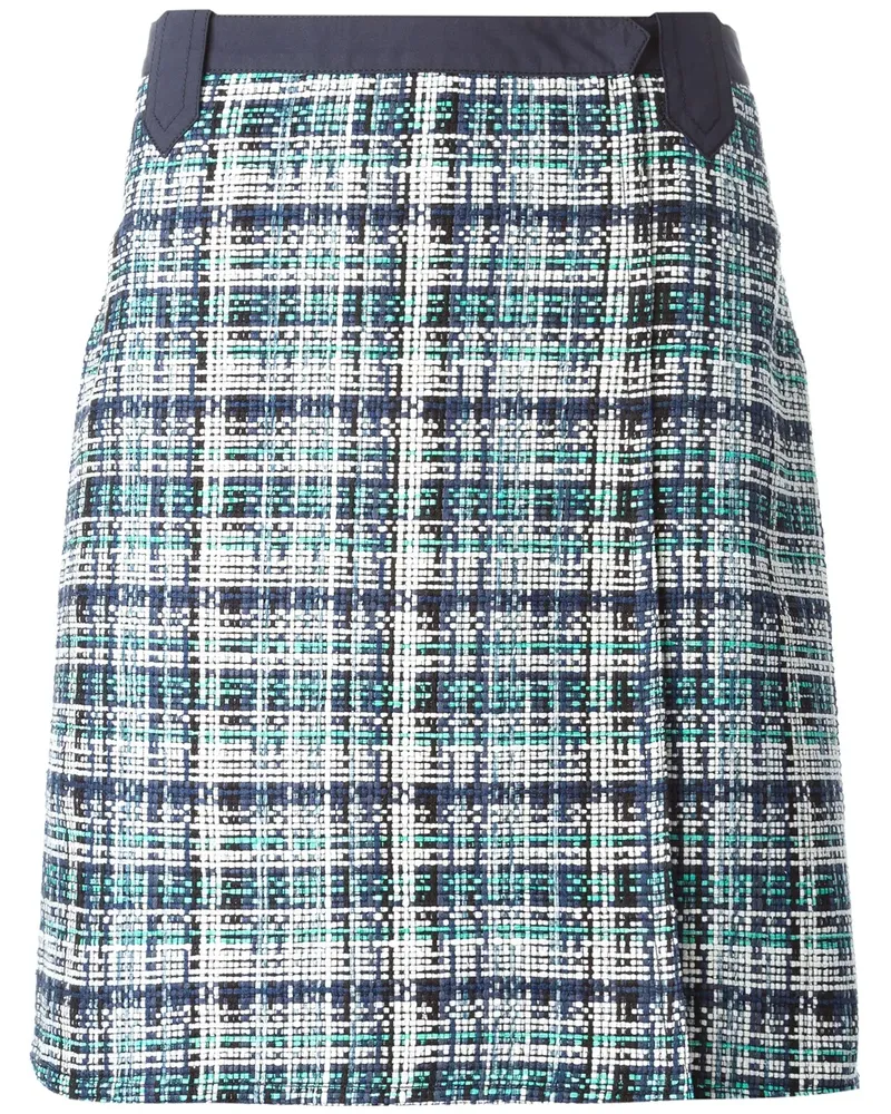 Etro Bouclé-Strickrock - Blau Blau