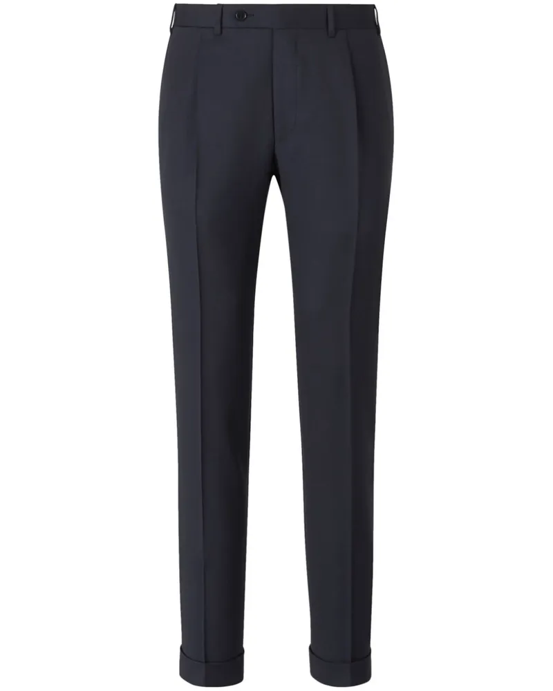 Canali Klassische Hose - Blau Blau