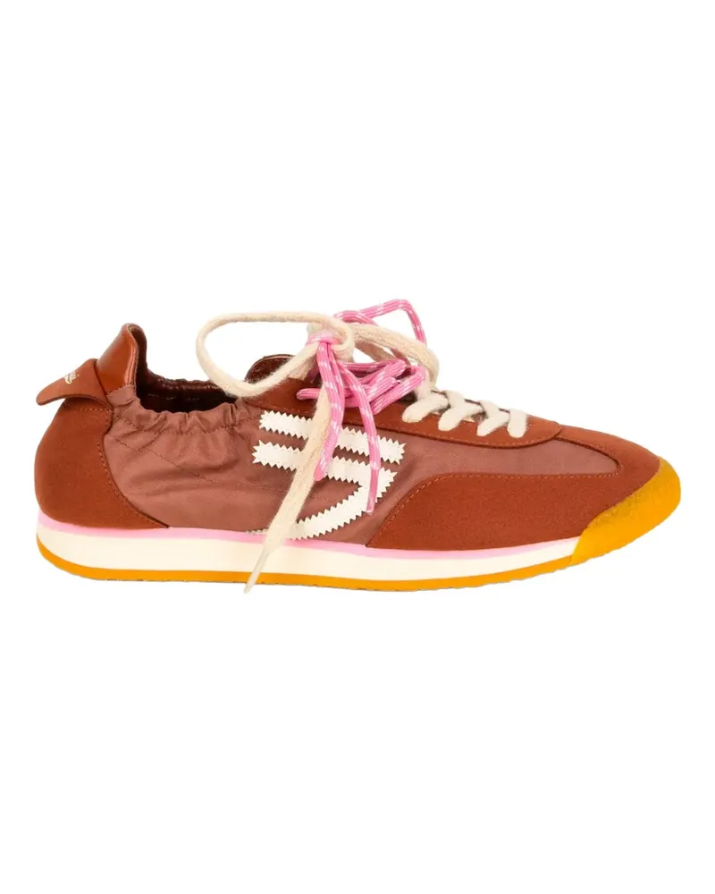 Puraai Panther Brownie Sneakers mit Wildledereinsätzen - Braun Braun