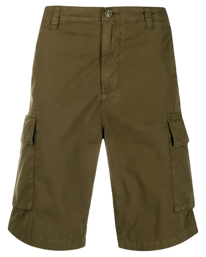 Woolrich Klassische Cargo-Shorts - Grün Grün