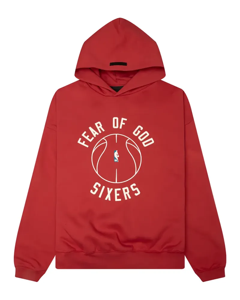 Fear of God Sixers x Barkley Hendricks 90s hoodie - Rot Rot