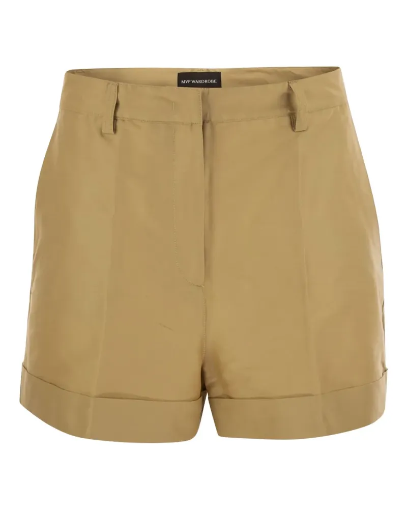 MVP Wardrobe Bermudas mit Bügelfalten - Nude Nude