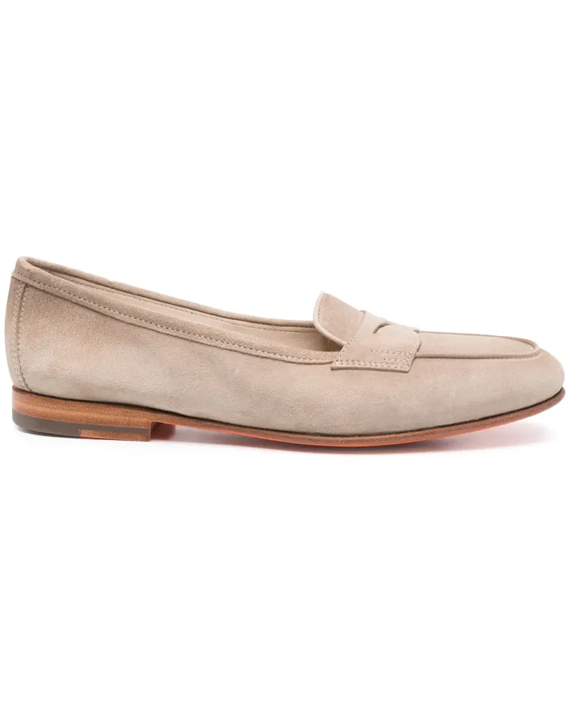Santoni Carla Loafer - Nude Nude