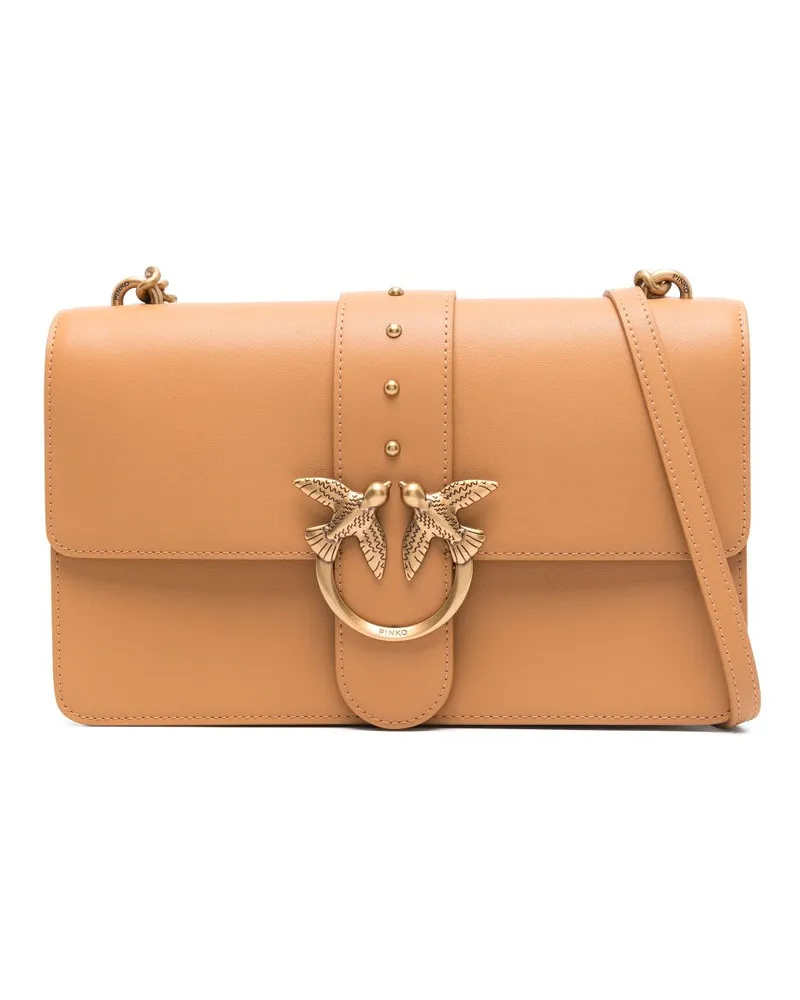 Pinko Love One Classic Umhängetasche - Braun Braun