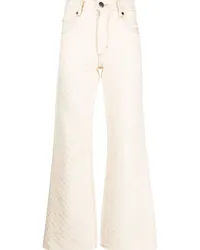 Charles Jeffrey Loverboy Jeans mit weitem Bein Nude