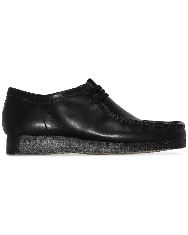Clarks Wallabee' Schnürschuhe - Schwarz Schwarz