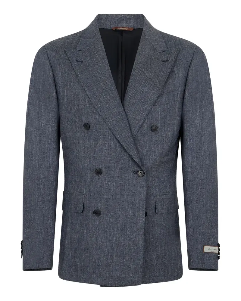 Canali double-breasted blazer - Grau Grau