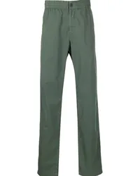 A.P.C. Halbhohe Straight-Leg-Hose Grün