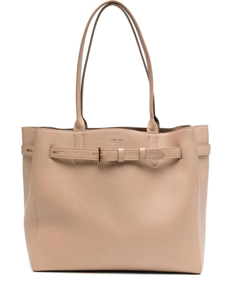 Tom Ford Audrey Tote Bag mit Schnallen - Nude Nude