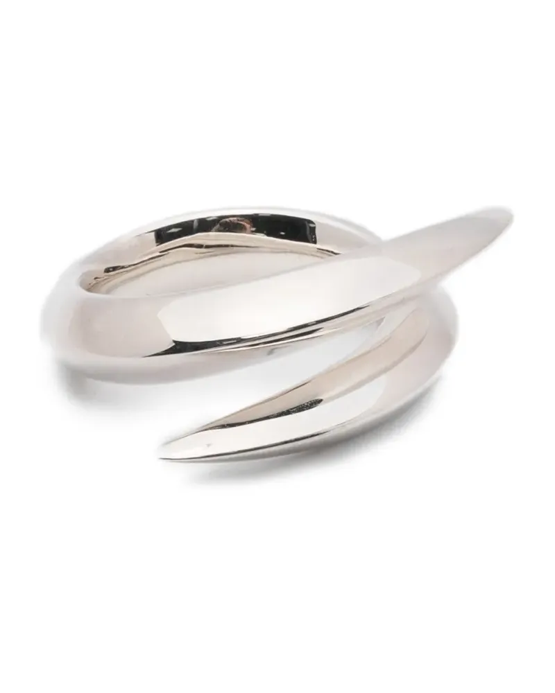 Shaun Leane Ring mit überkreuztem Design - Silber Silber