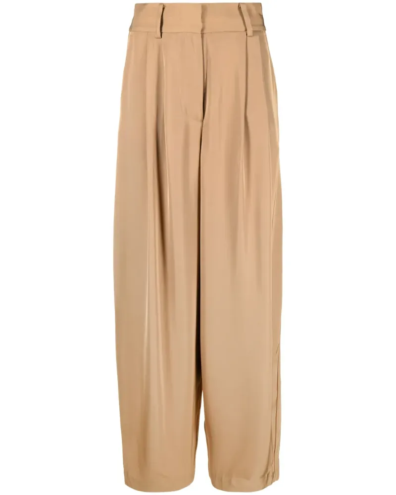 By Malene Birger Klassische Mid-Rise-Hose - Braun Braun