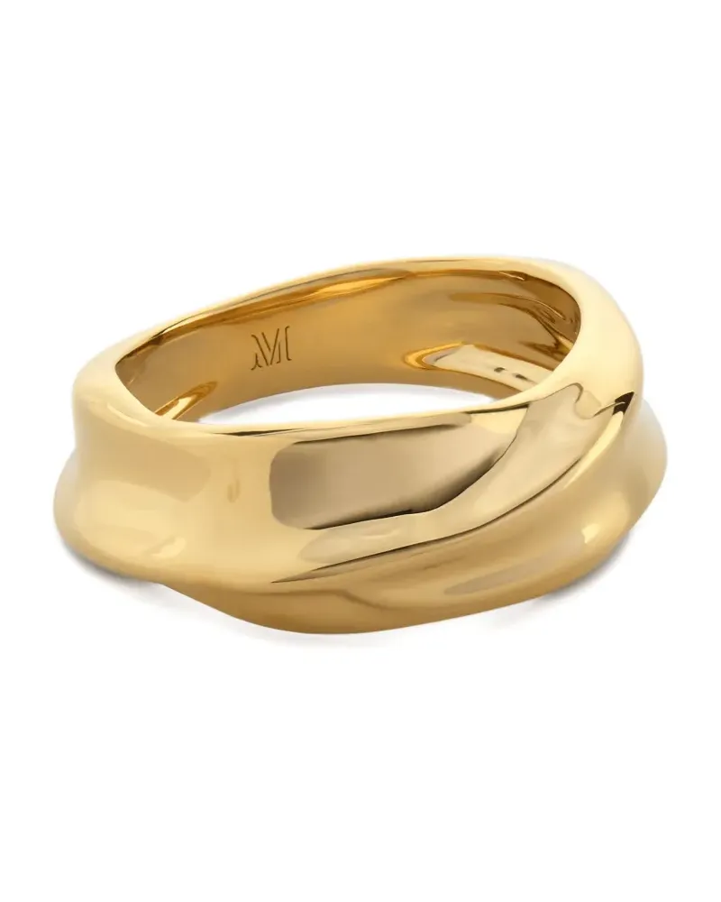 Monica Vinader Nomade Stapelring - Gold Gold