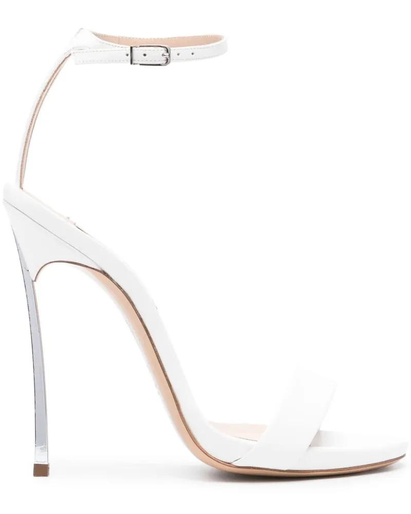 Casadei Blade Marta Sandalen 125mm - Weiß Weiß