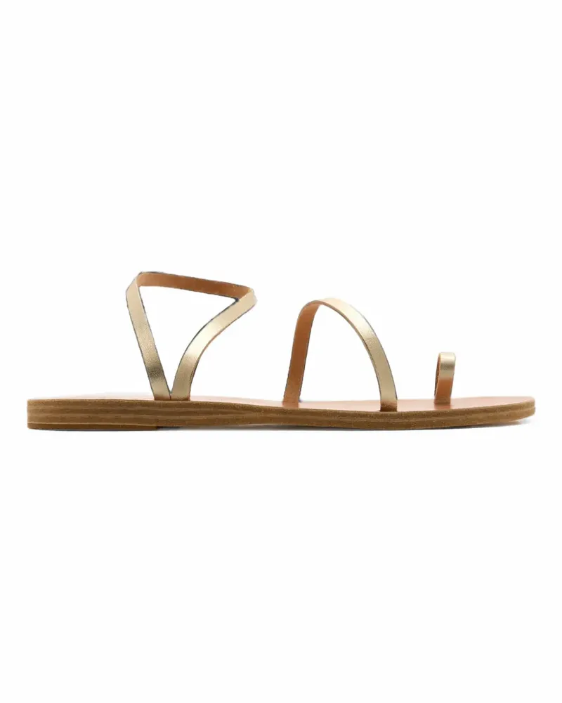 Ancient Greek Sandals Apli Eleftheria metallic sandals - Gold Gold