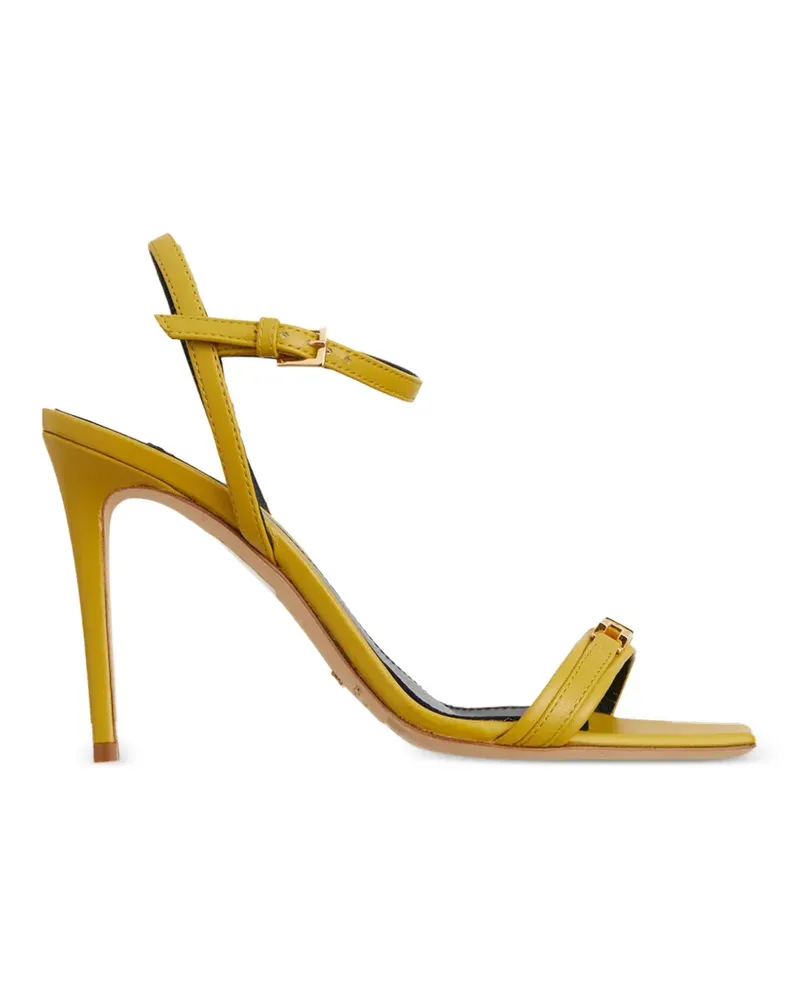 Elisabetta Franchi buckle-strap sandals - Gelb Gelb