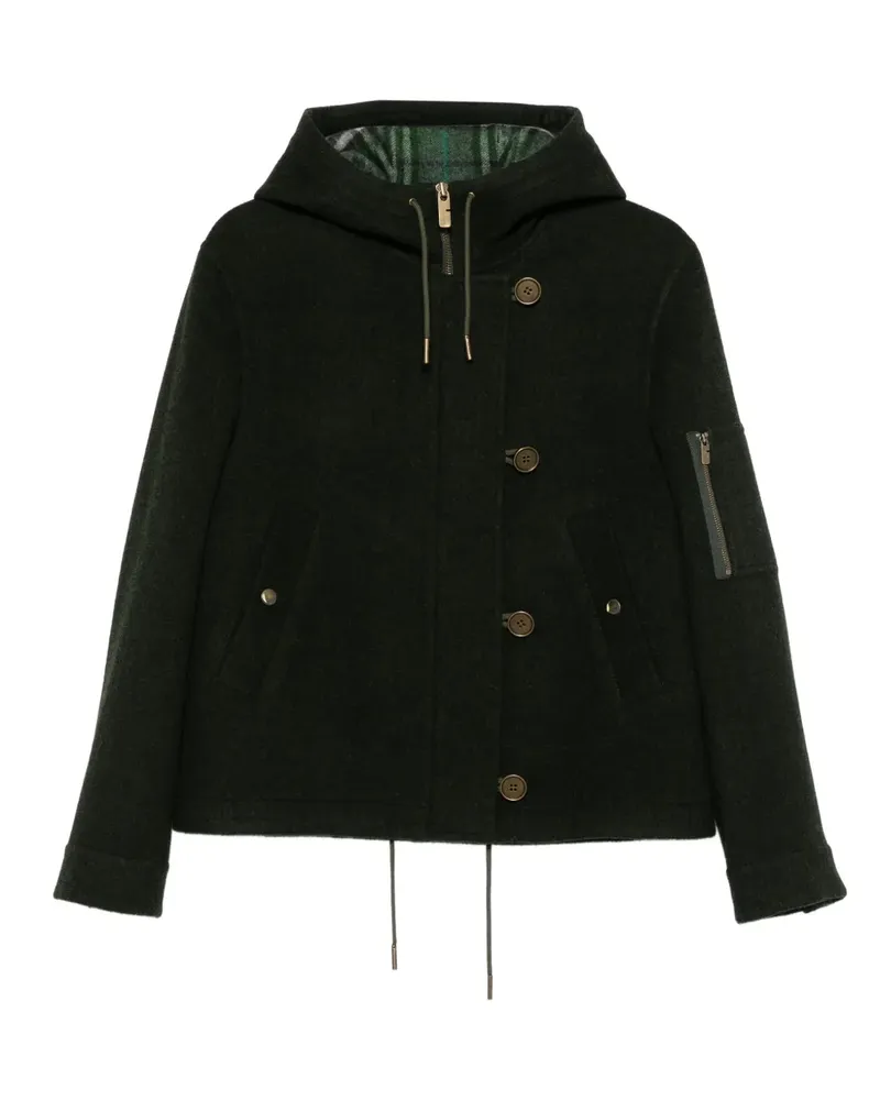 Burberry Mantel mit Kapuze - Grün Grün