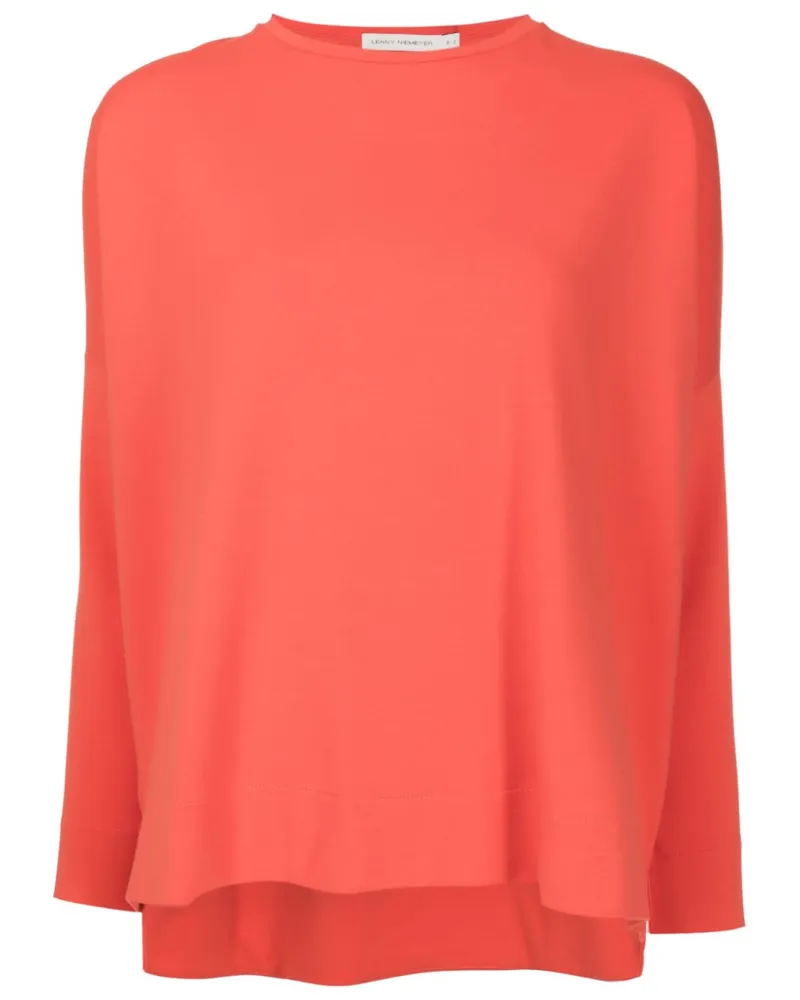 Lenny Niemeyer Sweatshirt mit rundem Ausschnitt - Orange Orange