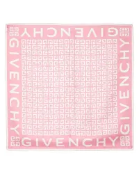 Givenchy Seidenschal mit 4G-Print Rosa