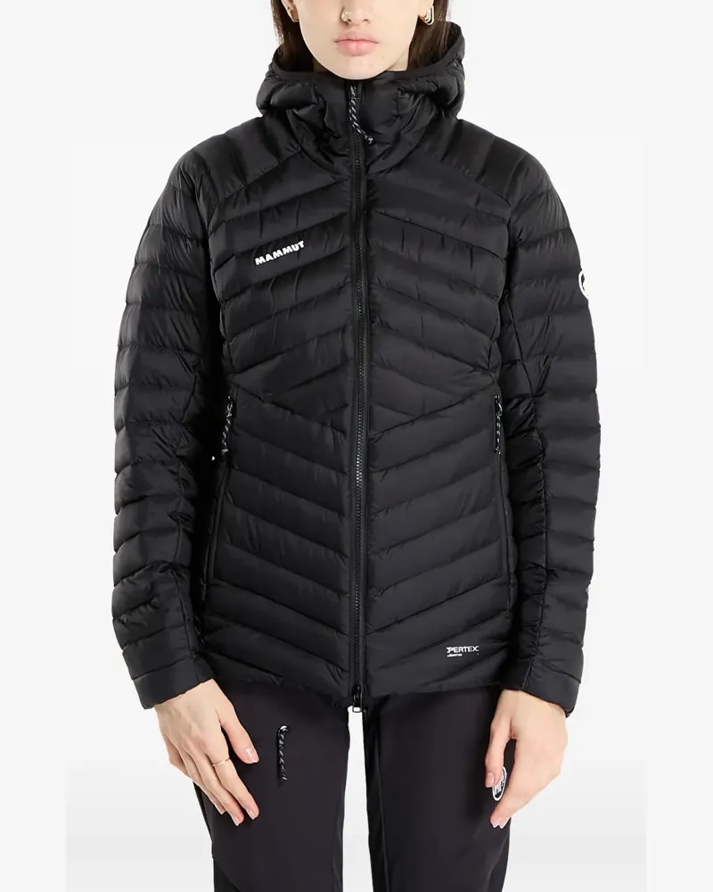 Mammut Broad Peak IN hooded jacket - Schwarz Schwarz