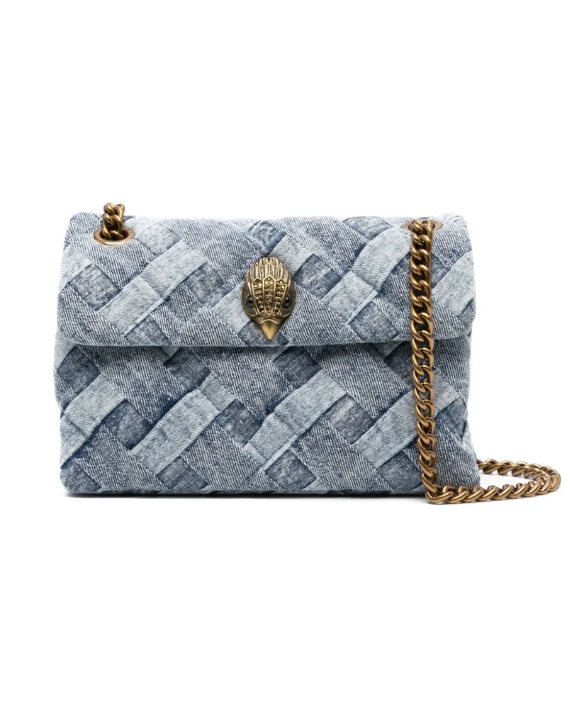 Kurt Geiger Kleine Kensington Denim-Tasche - Blau Blau
