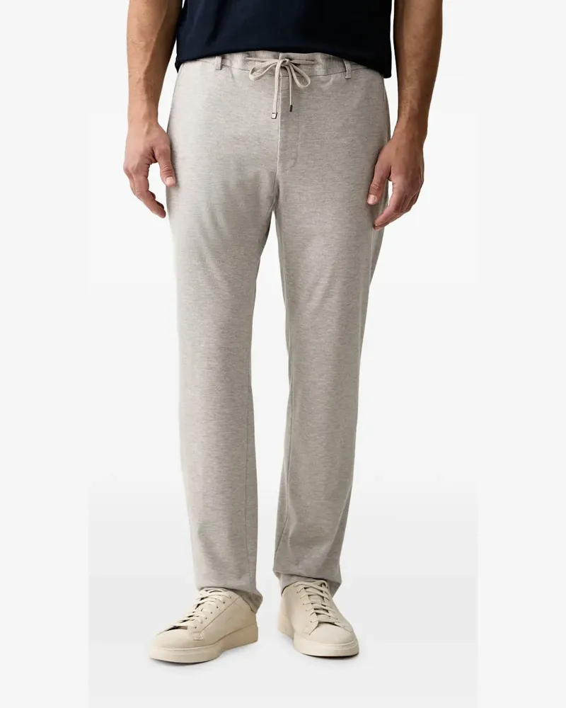 JOOP! Straight-Leg-Hose mit Kordelzug - Nude Nude