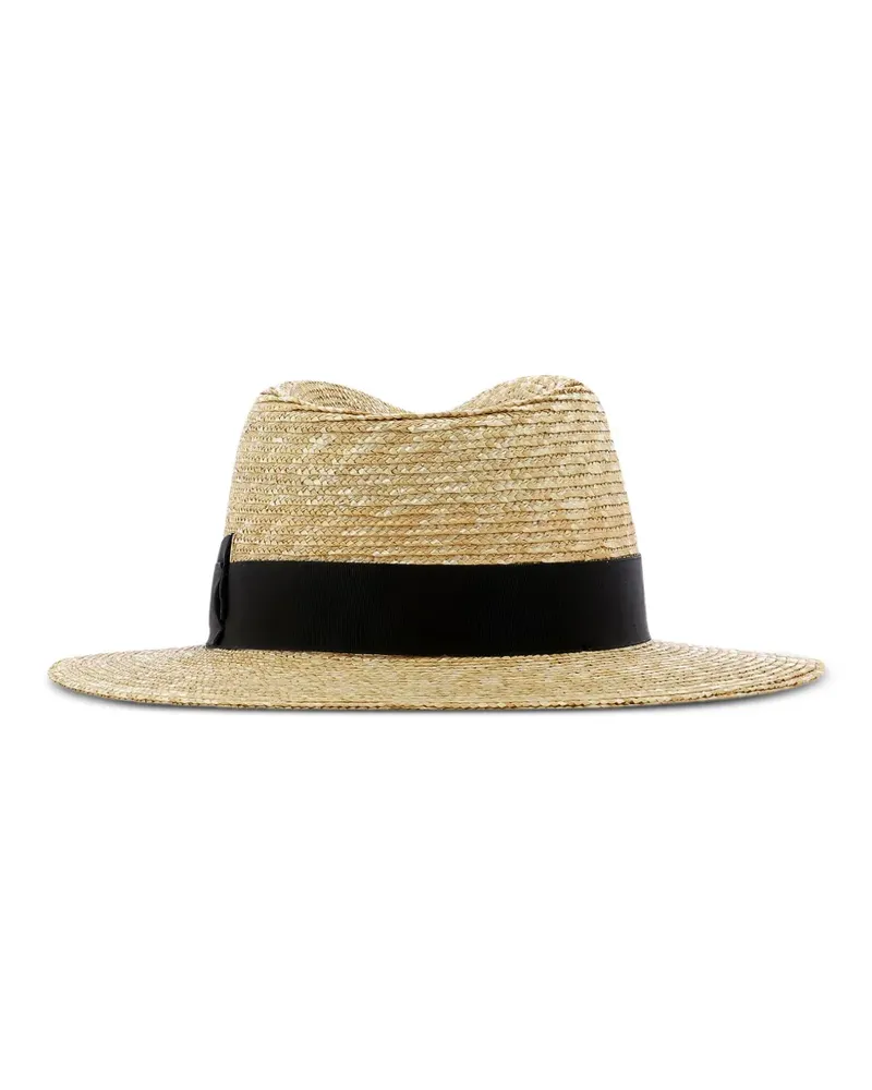 Gallo Fedora mit Schleife - Nude Nude