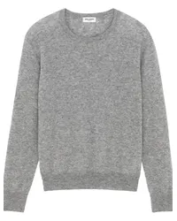 Saint Laurent Pullover mit meliertem Effekt Grau