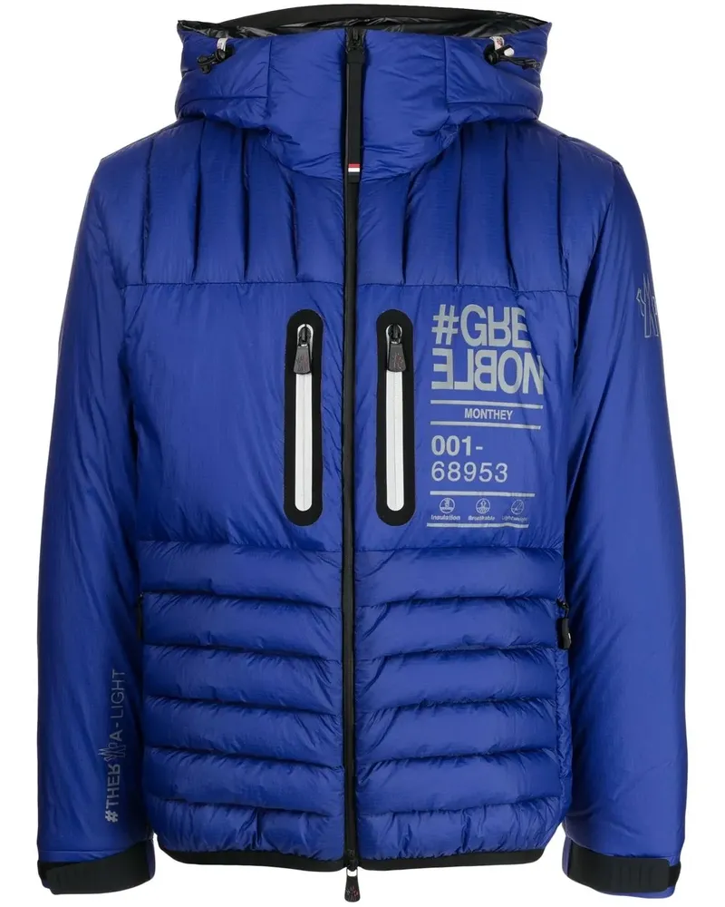 Moncler Monthey Daunenjacke - Blau Blau