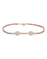 Ananya 18kt Chakra Rotgold-Choker Rosa