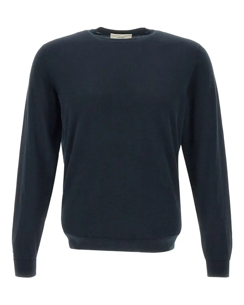 Filippo de Laurentiis cotton sweater - Blau Blau