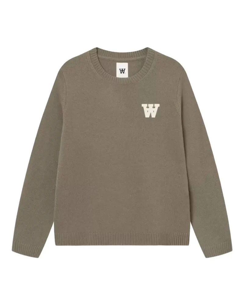 Wood Wood WWTay Pullover aus Lammwolle - Grün Grün