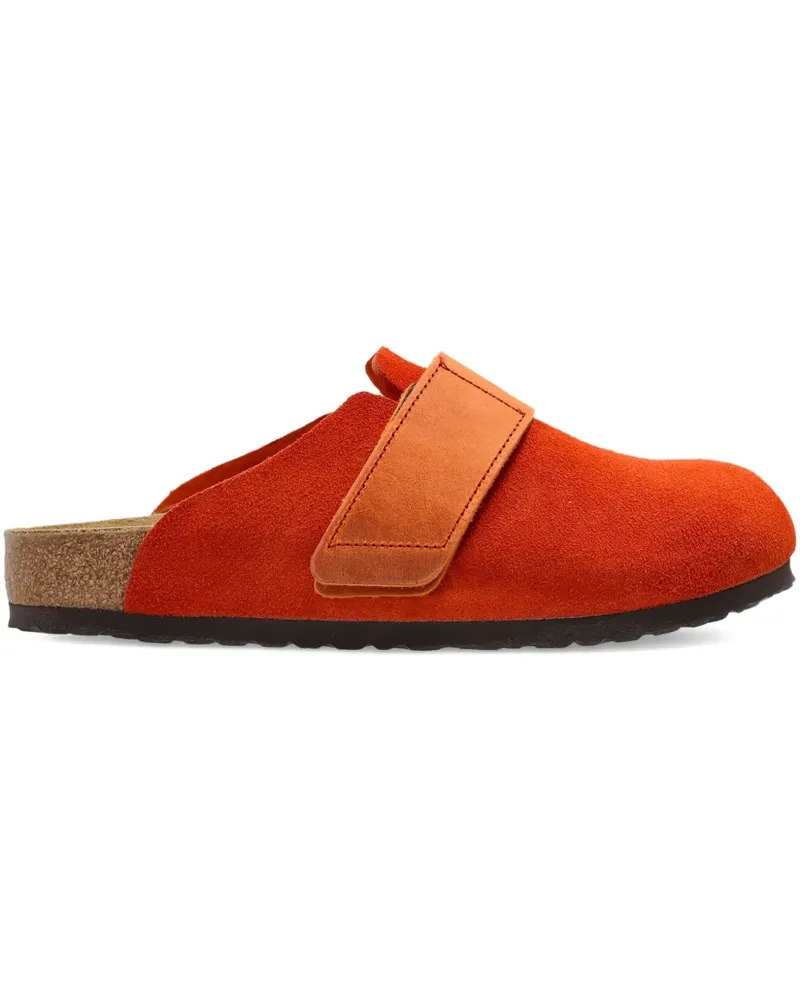 Birkenstock Loma leather-strap mules - Orange Orange