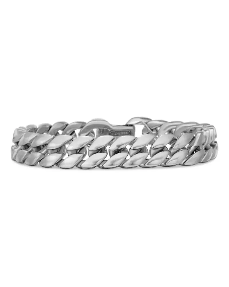 David Yurman Curb Chain Armband aus Sterlingsilber 11,5mm Silber