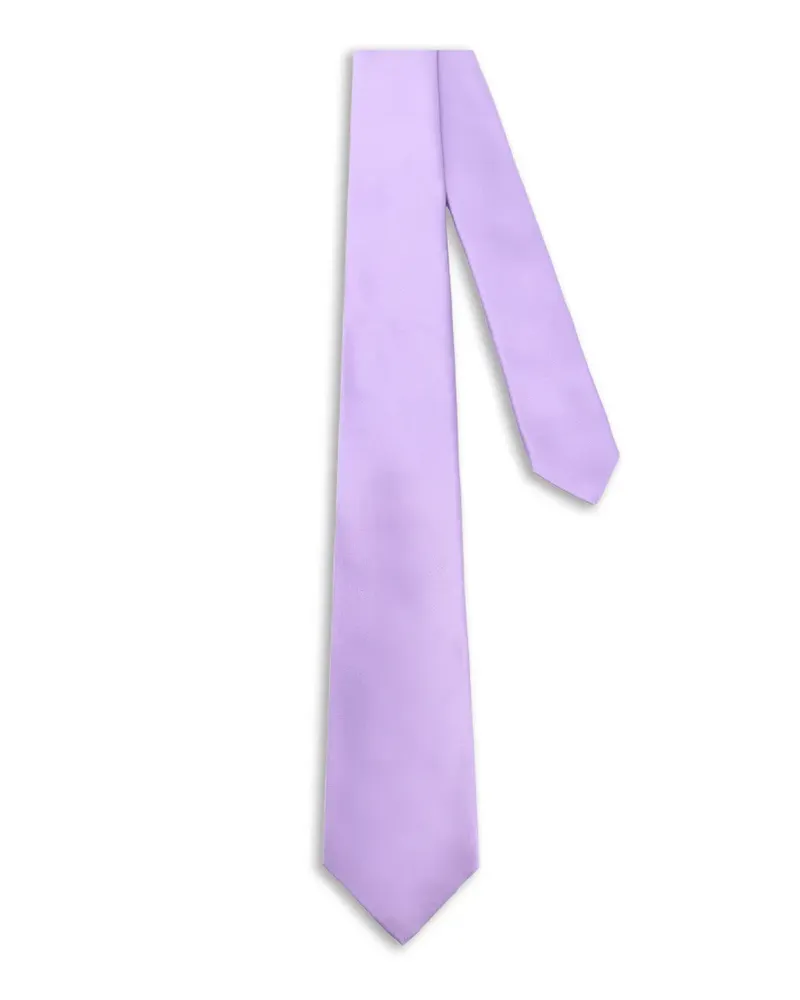 Kiton silk tie - Violett Violett