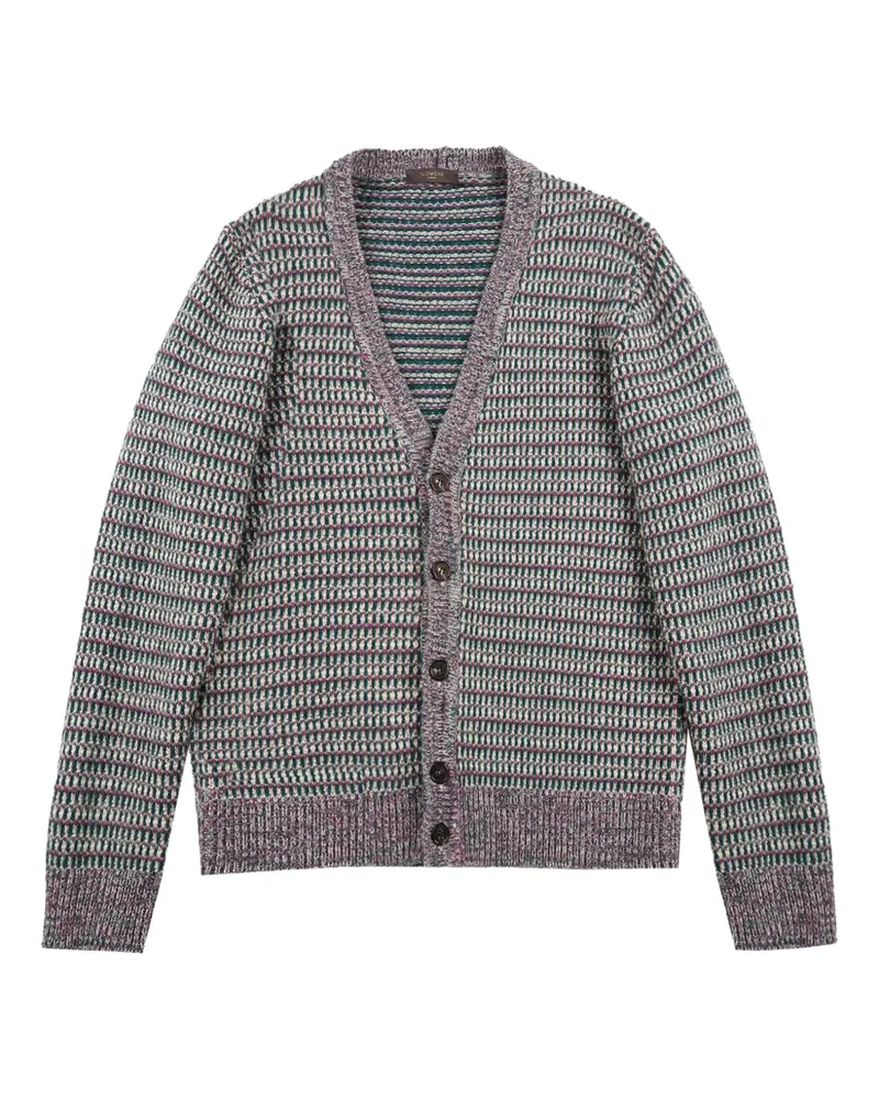 Zanone Geknöpfter Cardigan - Grau Grau