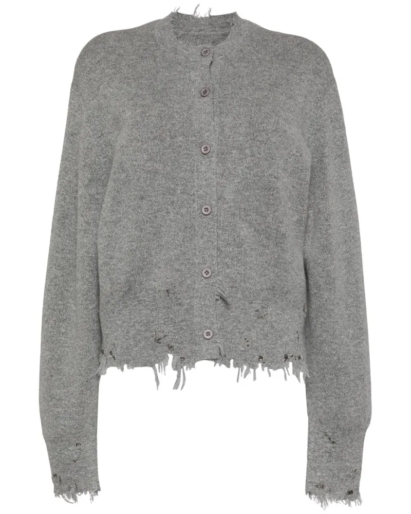JNBY Klassischer Cropped-Cardigan - Grau Grau