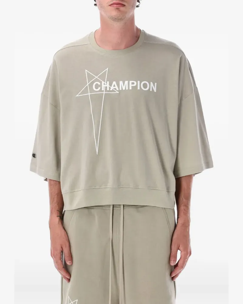 Rick Owens Tommy T-Shirt - Nude Nude