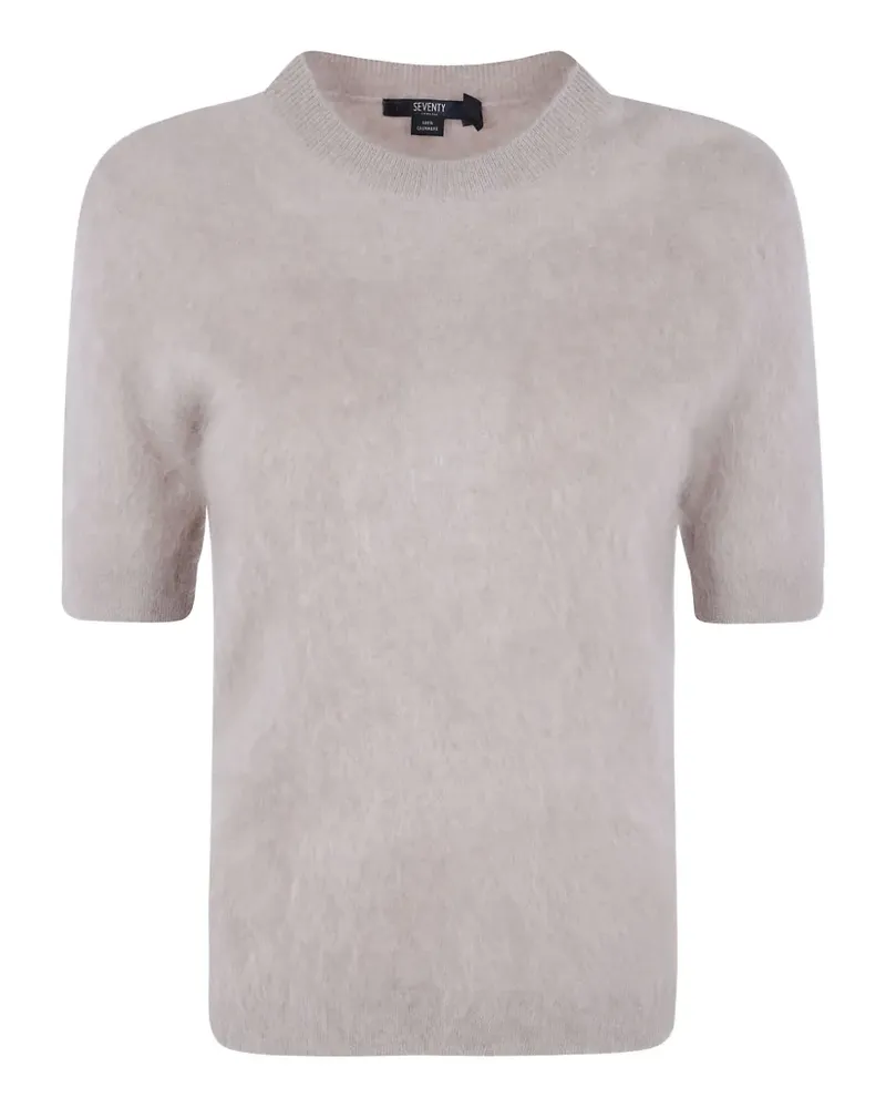Seventy Kurzärmeliger Kaschmirpullover - Nude Nude