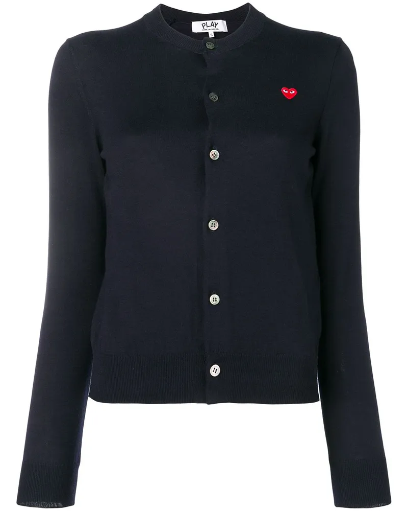 Comme des Garçons Klassischer Cardigan - Blau Blau