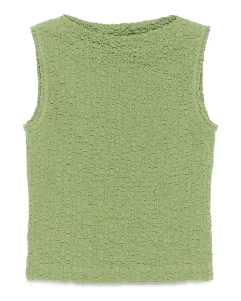 Nanushka Caile crinkled sleeveless top - Grün Grün