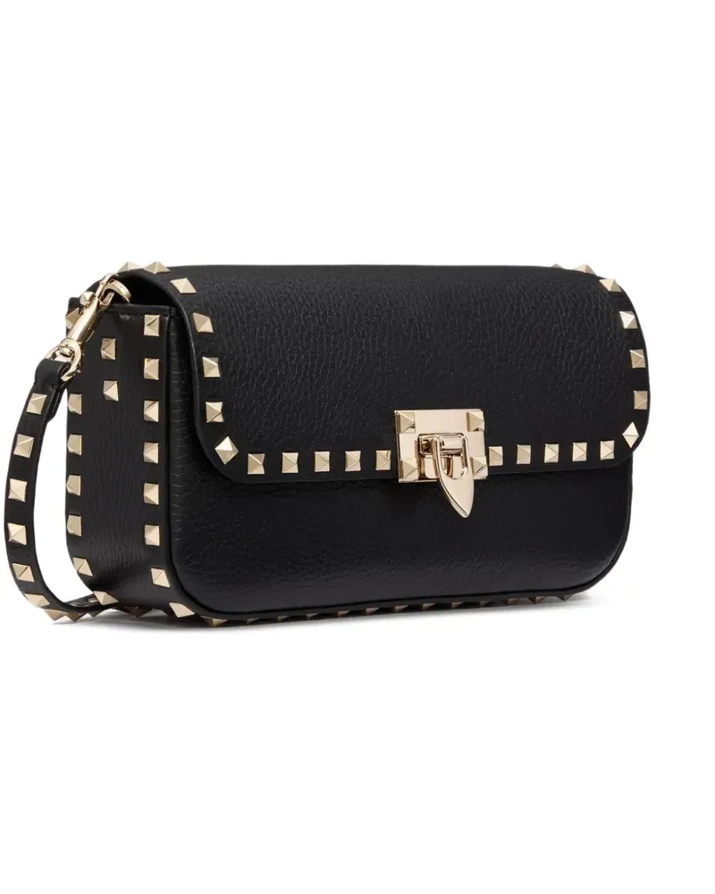 Valentino Garavani Rockstud Schultertasche - Schwarz Schwarz