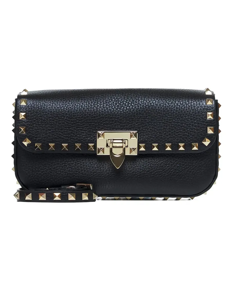 Valentino Garavani Rockstud Schultertasche - Schwarz Schwarz