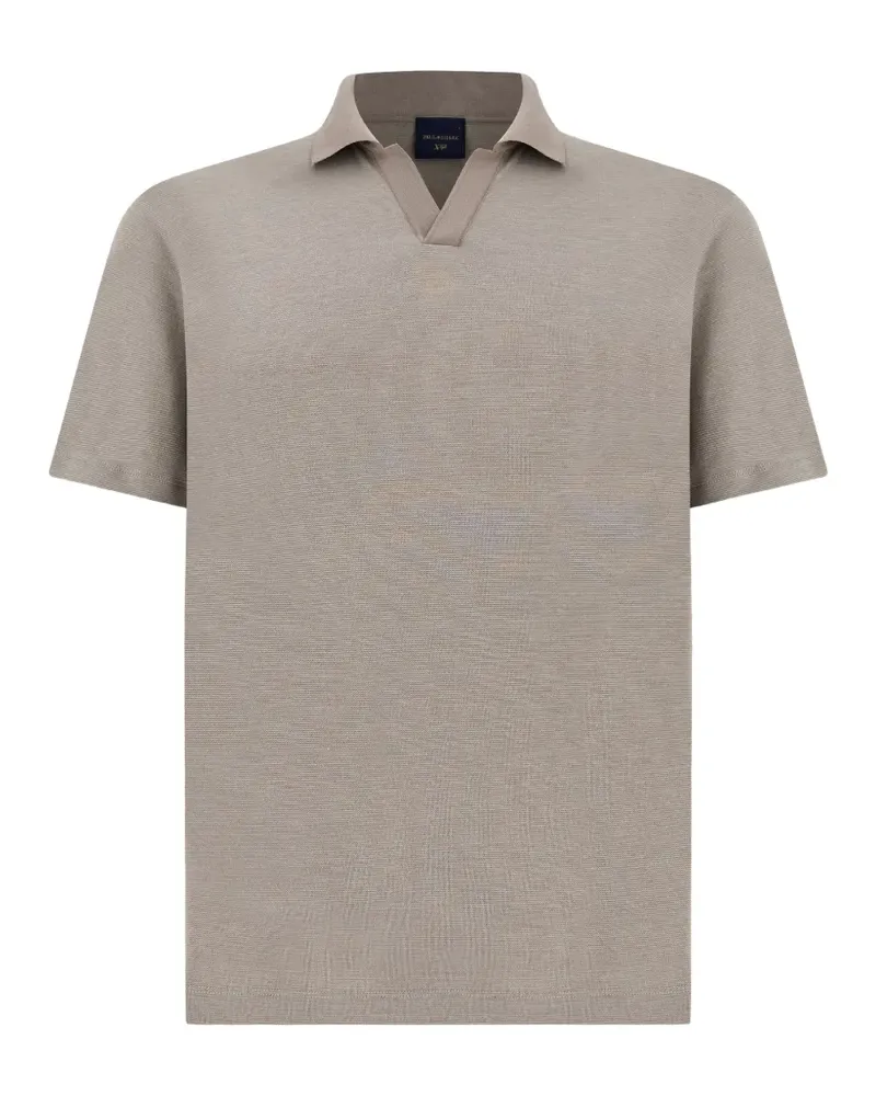 Paul & Shark Poloshirt mit V-Ausschnitt - Grau Grau